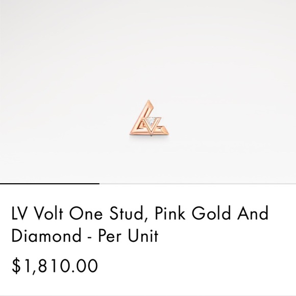 LV volt stud earings - Picture 1 of 7